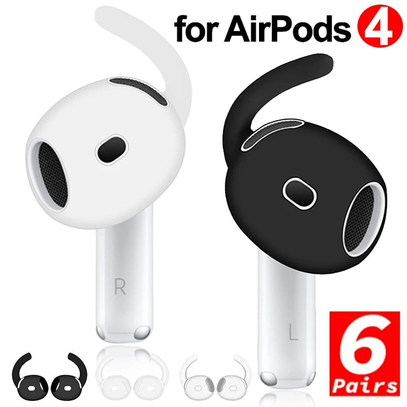 Airpod Case Cover - Apple Airpods 4 için Silikon Kulak