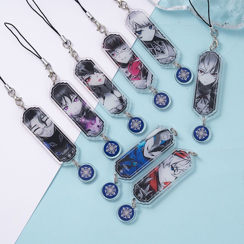 8 adet Anime Anahtarlık Genshi - Phone Accessories Jewelry incelemesi ve fiyatı