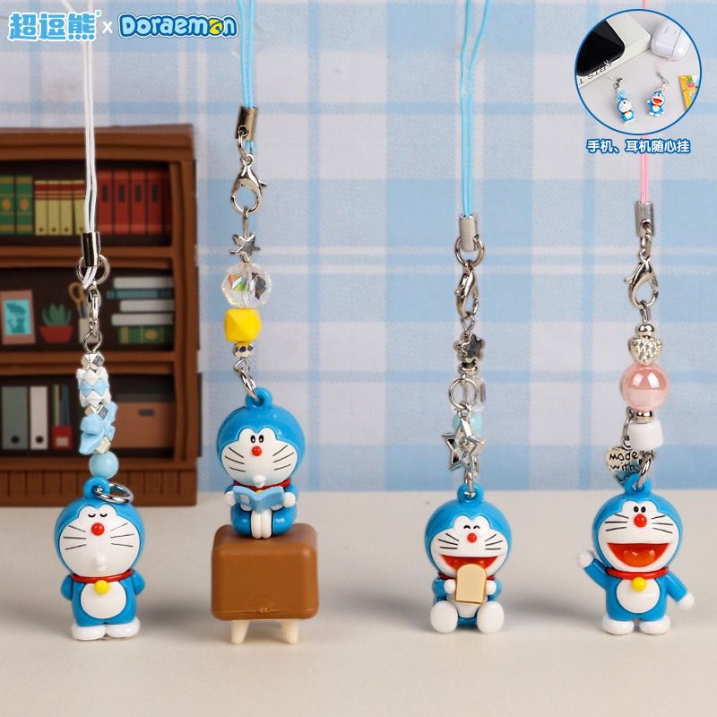 Phone Accessories Chain - Doraemon Bebek Anahtarlık Yaratıcı Kedi Kolye