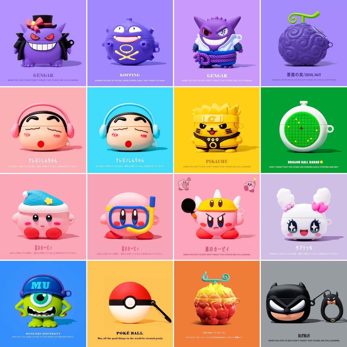 Airpod Case Cover - Airpods Pro 3 Kılıfı için, Pokemon