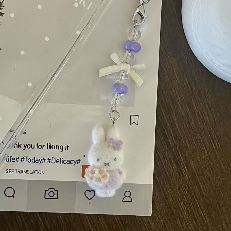 Sevimli Miffy Tavşan Yeni Tatl - Phone Accessories Chain incelemesi ve fiyatı