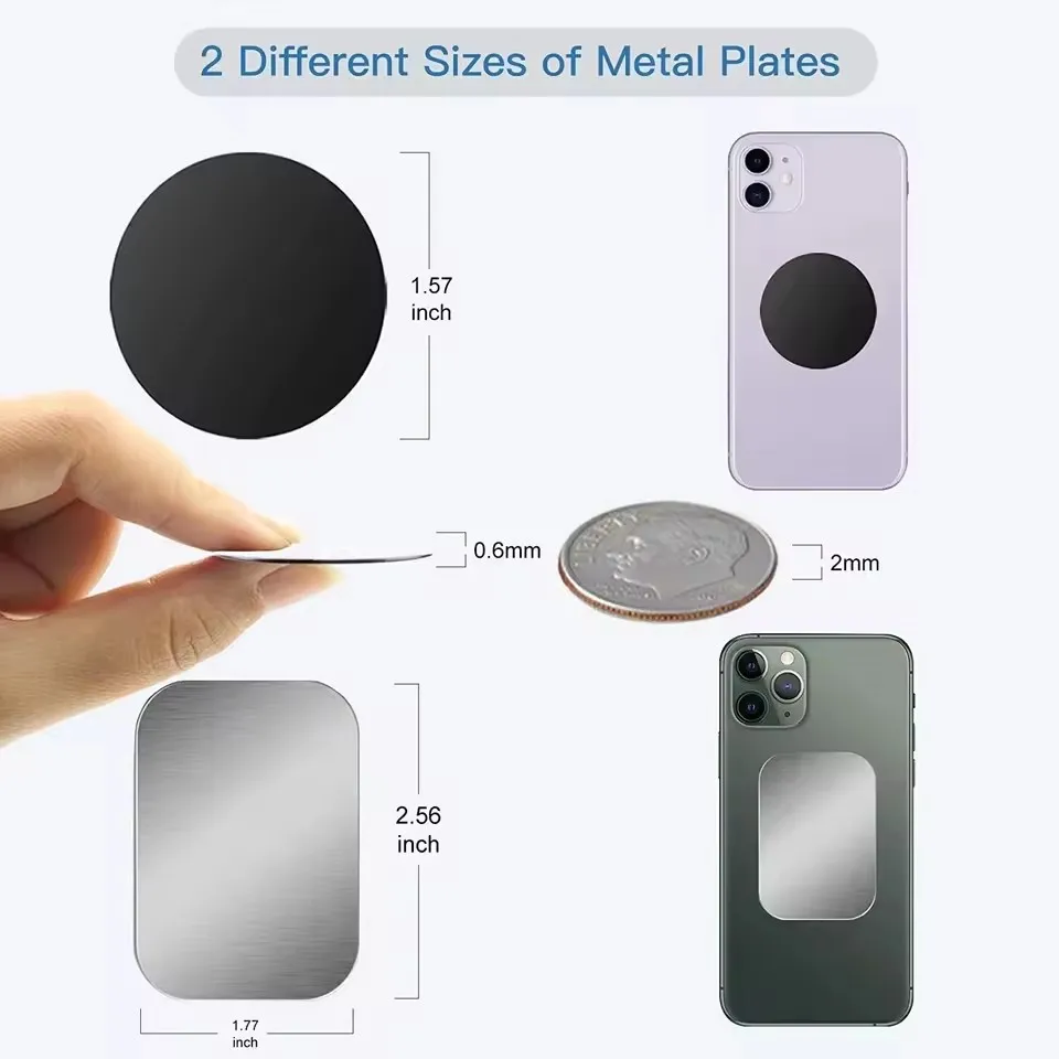 İnce Manyetik Metal Plaka Araç - Phone Accessories Useful incelemesi ve fiyatı