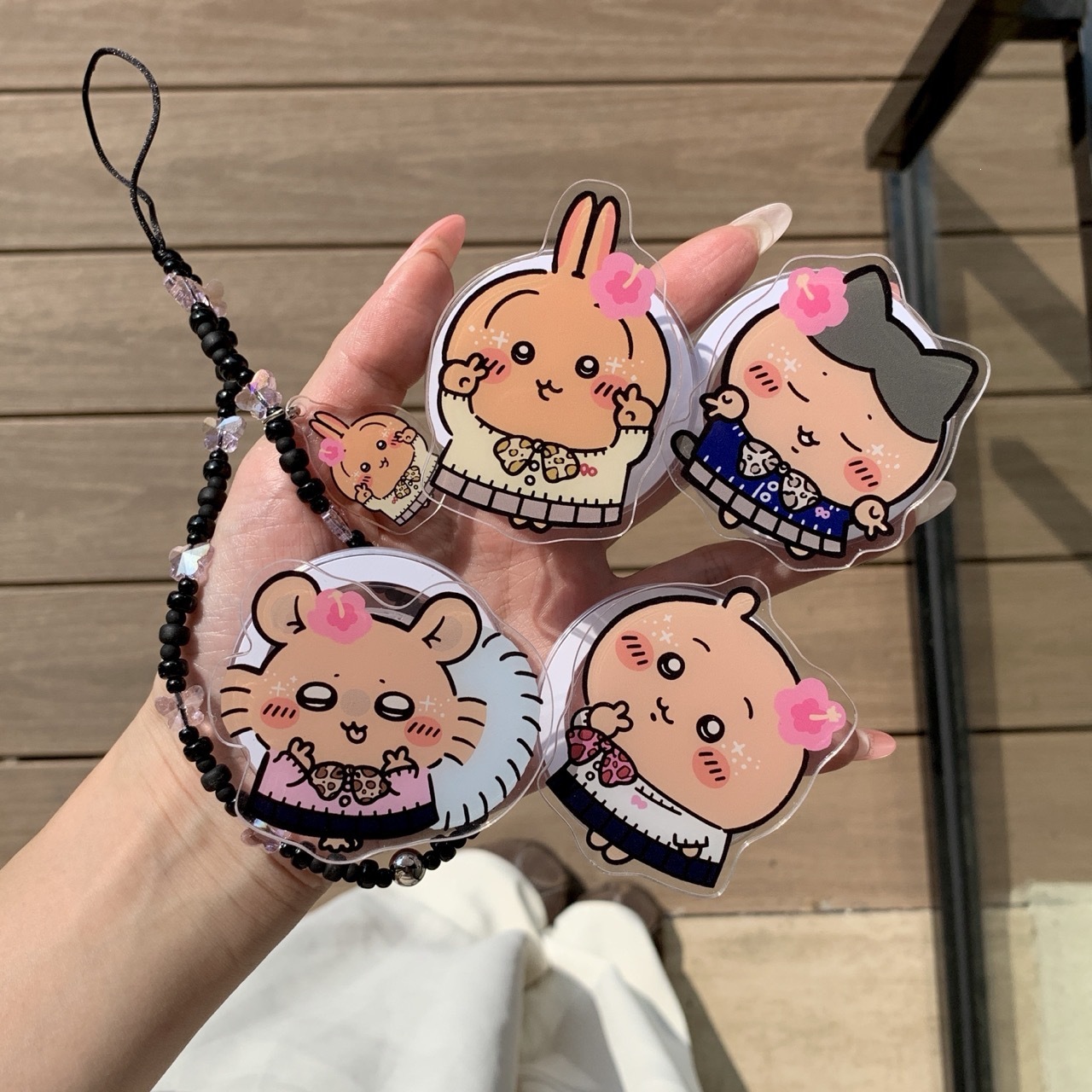 Sevimli Usagi Hachiware Akrili - Phone Accessories Chain incelemesi ve fiyatı